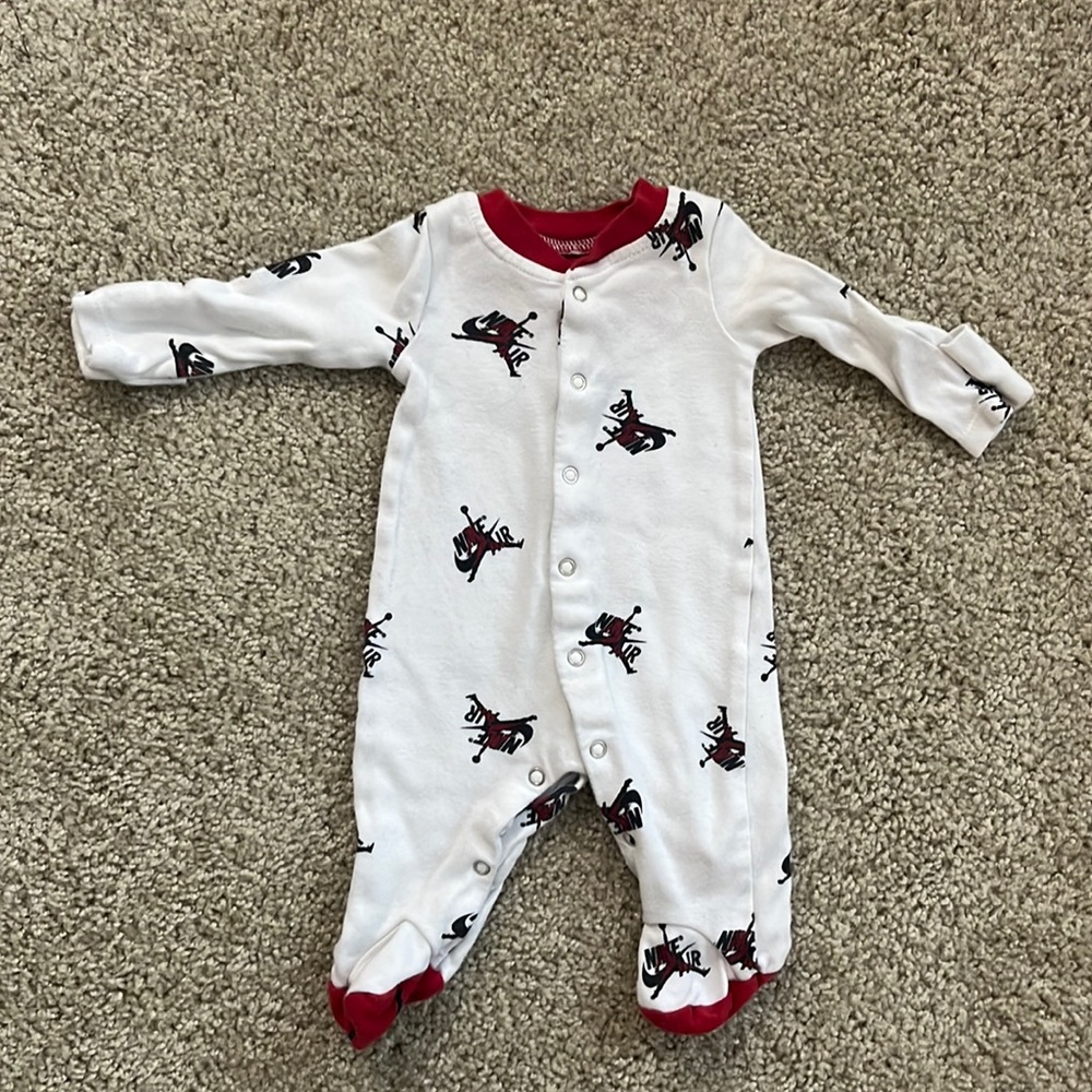 Nike newborn onesie.